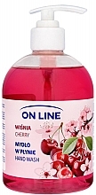Жидкое мыло для рук "Вишня" - On Line Cherry Hand Wash — фото N1