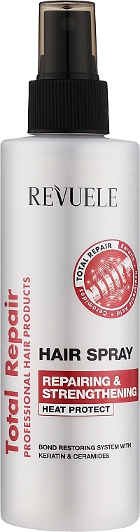 Спрей для волосся "Відновлення та зміцнення" - Revuele Total Repair Hair Spray — фото N1