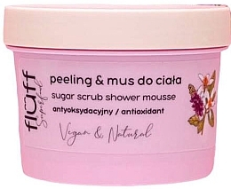 Парфумерія, косметика Пілінг для тіла - Fluff Superfood Antioxidant Exfoliating Shower Mousse