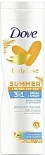 Парфумерія, косметика Лосьйон для тіла "Love Summer" - Dove Body Lotion with UVA/UVB Protection SPF15