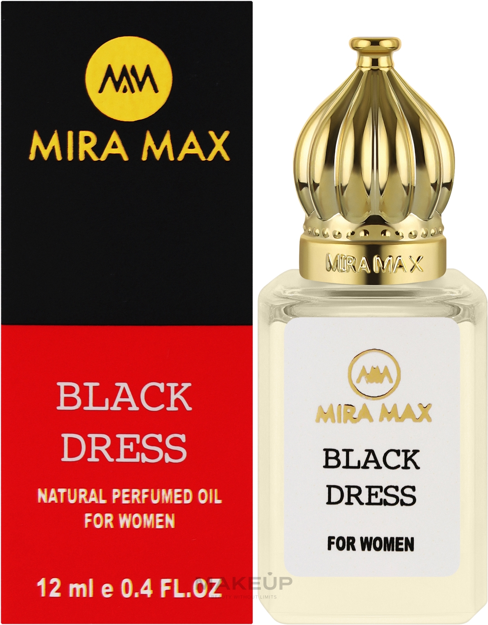 Mira Max Black Dress - Парфюмированное масло для женщин — фото 12ml