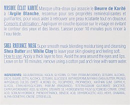 Маска для лица осветляющая - Institut Karite Shea Radiance Mask Milk Cream — фото N3