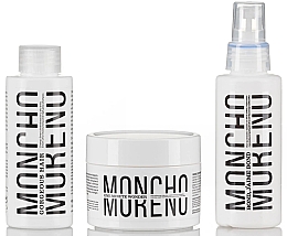 Духи, Парфюмерия, косметика Набор - Moncho Moreno The Must Travel Kit (shmp/100ml + h/mask/100ml + h/cr/100ml)