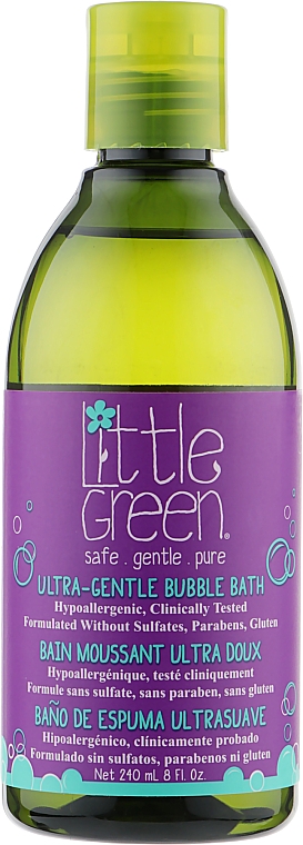 Нежная детская пена для ванны - Little Green Kids Ultra Gentle Bubble Bath — фото N1