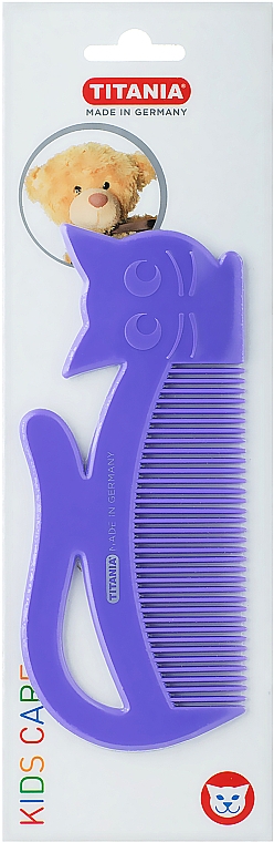 Гребешок для волос детский "Kids", фиолетовый - Titania