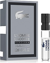 Духи, Парфюмерия, косметика Lacoste L'Homme Timeless - Туалетная вода (пробник)