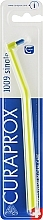 Монопучкова зубна щітка "Single CS 1009", зелено синя - Curaprox — фото N1