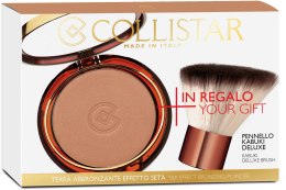 Духи, Парфюмерия, косметика Набор - Collistar Terra Abbronzante Effetto Set (powder/10g + brush)