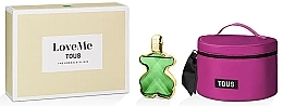 Tous LoveMe The Emerald Elixir - Набор (edp/90ml + toiletry bag) — фото N1