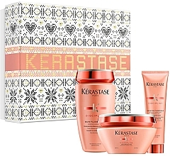 Духи, Парфюмерия, косметика Набор - Kerastase Discipline Christmas Set 2020 (sham/250ml + mask/200ml + serum/150ml)