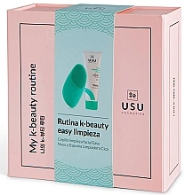 Набір - Usu Cosmetics Rutina K-Beauty Easy Limpieza (foam/120ml + acc/1pcs) — фото N1