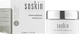 Освітлювальний крем для обличчя - Soskin Clarifying Cream — фото N2