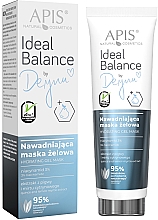 Зволожувальна маска для обличчя - APIS Professional Ideal Balance By Deynn Hydrating Gel Mask — фото N1