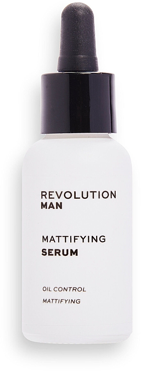 Матирующая сыворотка для лица с ниацинамидом - Revolution Skincare Man Mattifying Niacinamide Serum — фото N1