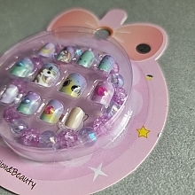 Накладные самоклеящиеся ногти для детей с браслетом, 939 - Deni Carte Tipsy Kids  — фото N4
