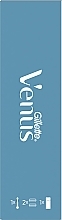 Набор - Gillette Venus Smooth (razor/1pc + refil/2pcs + shave/gel/75ml)  — фото N3