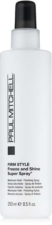 Спрей для укладання сильної фіксації - Paul Mitchell Firm Style Freeze & Shine Super Spray  