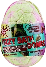 Духи, Парфюмерия, косметика Бомбочка для ванны "Дино" с сюрпризом, зелено-розовая с ароматом оранжада - Chlapu Chlap Dino Bubble Orangeade Cream Fizzy Bath Bombs
