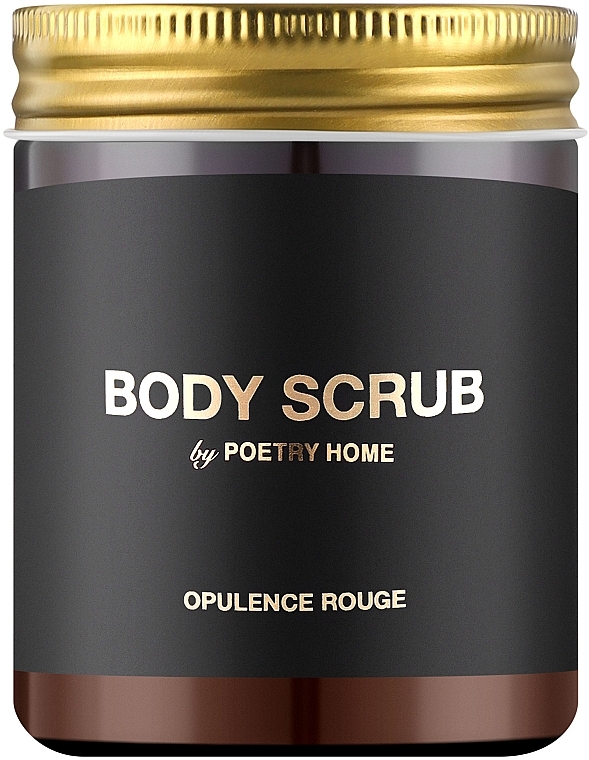 Poetry Home Opulence Rouge - Парфюмированный скраб для тела