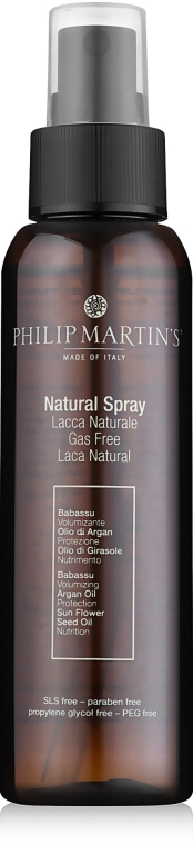 Натуральний спрей для стайлінгу - Philip martin's Natural Spray Styling — фото N1