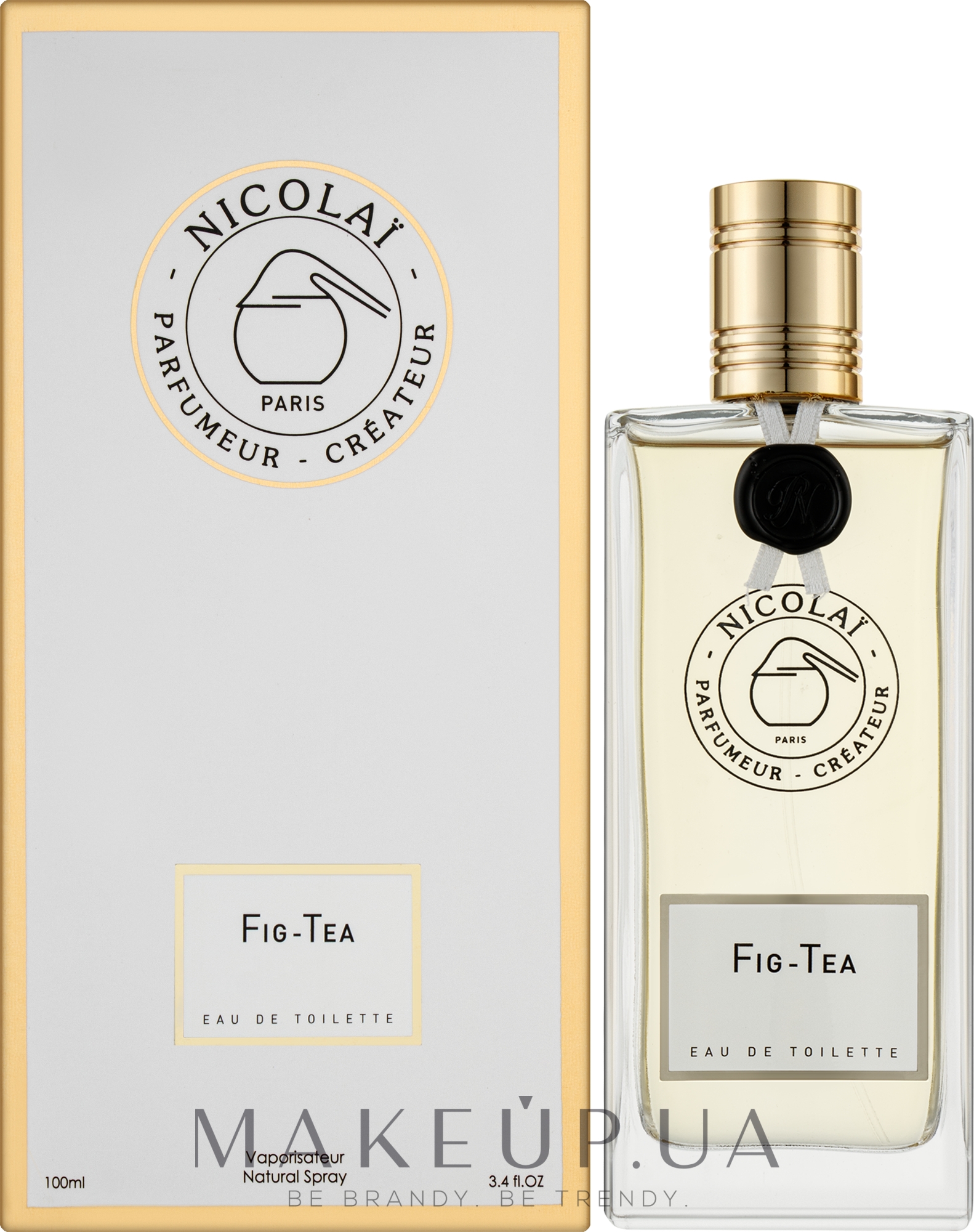 Nicolai Parfumeur Createur Fig Tea - Туалетная вода — фото 100ml