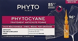 Парфумерія, косметика Ампули проти випадіння волосся - Phyto Phytocyane Treatment