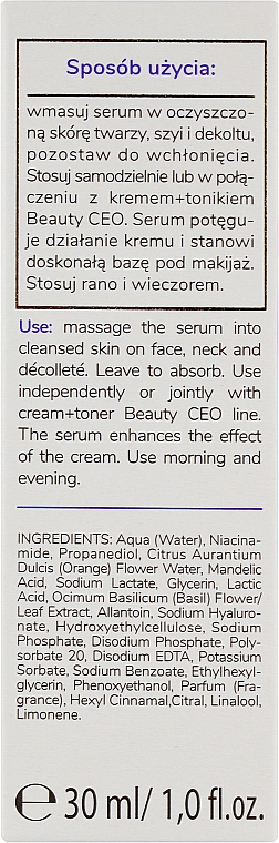 Відновлювальна сироватка для обличчя - Bielenda Beauty CEO Matt Me Now Serum — фото N3