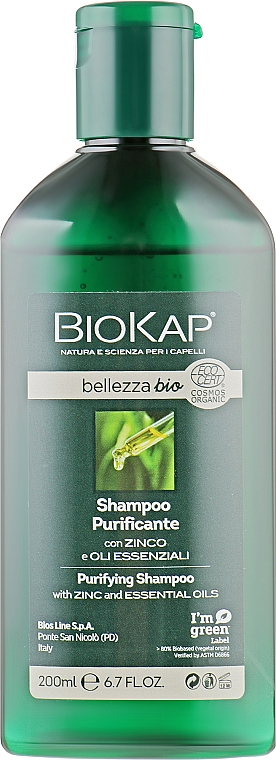 Очищувальний шампунь - BiosLine BioKap Purifying Shampoo — фото N2