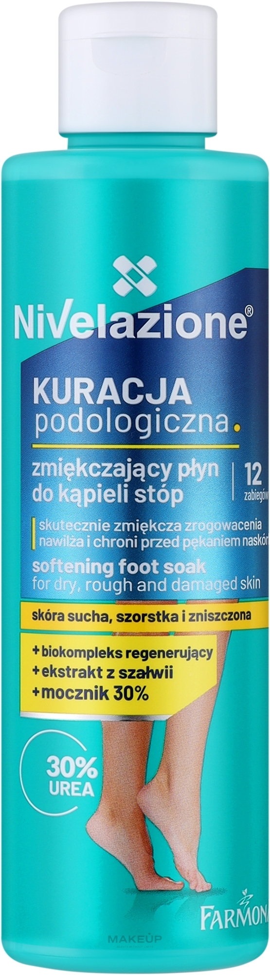 Ванночка для ніг із сечовиною - Farmona Nivelazione Softening Foot Soak — фото 170ml
