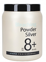 Духи, Парфюмерия, косметика Осветляющая пудра для волос - Stapiz Bleaching Powder Silver 8+ 