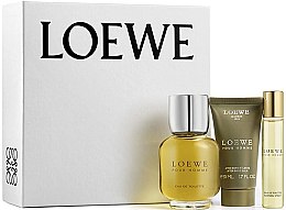 Парфумерія, косметика Loewe Loewe Pour Homme - Набір (edt/100ml + ash/balm/50ml + edt/20ml)