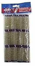 Парфумерія, косметика Бігуді для волосся 25/63 мм, коричневі - Ronney Professional Wire Curlers 024 braun