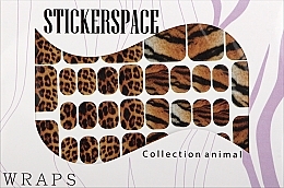 Духи, Парфюмерия, косметика Дизайнерские наклейки для ногтей "Wild Pedi" - StickersSpace