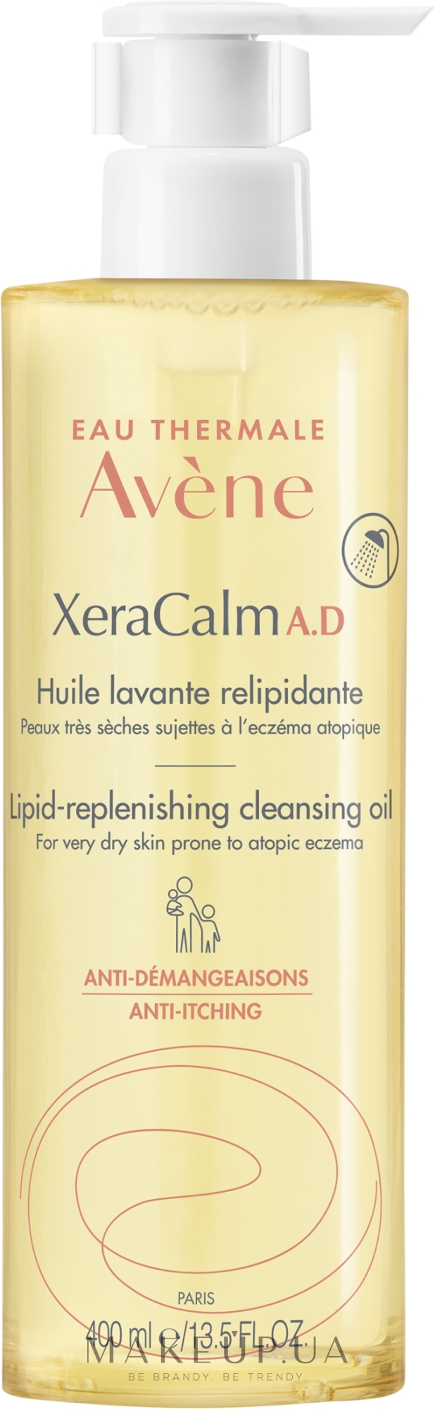 Очищувальна олія для сухої та атопічної шкіри - Avene Xeracalm A.d Cleansing Oil — фото 400ml