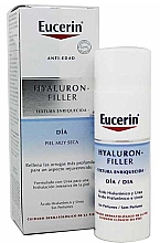 Парфумерія, косметика Насичений денний крем для обличчя - Eucerin Hyaluron-Filler Rich Day Cream