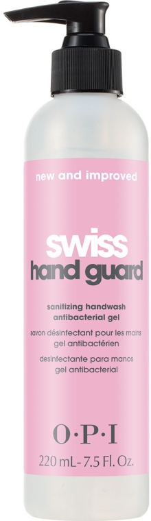 Гель-антисептик для рук - O.P.I. Antiseptic Swiss Guard Handwash Gel — фото N1