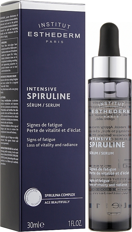 РОЗПРОДАЖ Сироватка для обличчя на основі спіруліни - Institut Esthederm Intensive Spiruline Serum * — фото N2