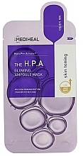 Тканевая маска для сияния лица - Mediheal The H.P.A Glowing Skin Toning Ampoule Mask — фото N2
