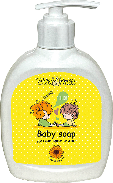 Детское жидкое мыло "Нежный уход" - Billi&Milli Baby Soap Calendula — фото N1