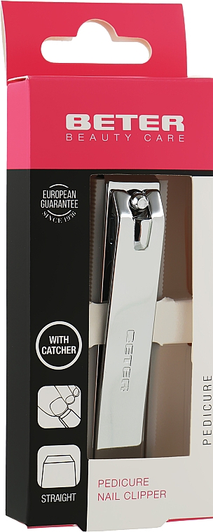 Книпсер для ногтей, 9 см, серый - Beter Beauty Care — фото N2