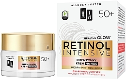 Духи, Парфюмерия, косметика Интенсивный ночной крем для лица 50+ - AA Retinol Intensive Healthy Glow 50+ Night Cream