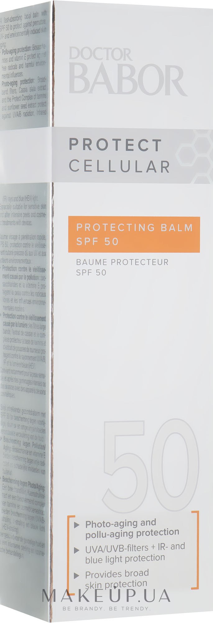 Сонцезахисний бальзам для обличчя - Babor Doctor Babor Protecting Balm SPF 50 — фото 50ml