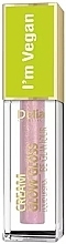 Жидкая помада с веганской формулой - Delia Cream Glow Gloss Be Glamour I'm Vegan Liquid Lipstick — фото N1