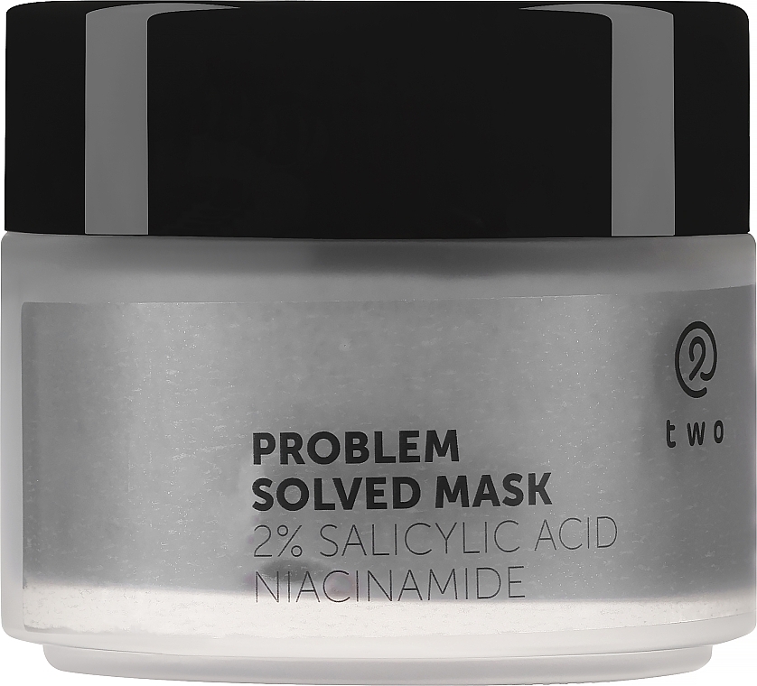 Маска для лица - Two Cosmetics Problem Solved Mask 2% Salicylic Acid Niacinamide — фото N2