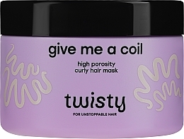 Маска для кучерявого, сильнопористого волосся - Twisty Give Me a Coil — фото N1