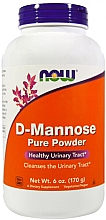 Парфумерія, косметика Натуральна добавка, порошок, 170 г - Now Foods D-Mannose