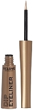 Жидкая подводка для глаз - Relove By Revolution Metallic Dip Eyeliner — фото N2