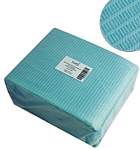 Бумажные коврики для маникюра, голубые, 40х32 см, 50 шт. - Tufi Profi Premium — фото N1