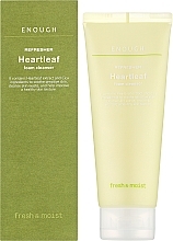 Пенка для умывания с экстрактом центеллы - Enough Refresher Heartleaf Foam Cleanser — фото N2