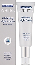 Нічний крем для обличчя - Novaclear Whiten Whitening Night Cream — фото N2